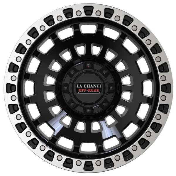 La Chanti Performance LC-OF 6 10x20 GLOSS BLACK/POLISHED RING -25 6x139,7 87,1